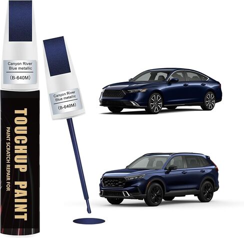 Radiant Red Metallic(R-569M) Car Paint Touch Up Pen Compatible with Honda,2-In-1 Color Accurate Touch Up Car Scratch Repair Paint Match Honda Series Automotive Scratch Remover for Nicks & Chips Repair in Kuwait
