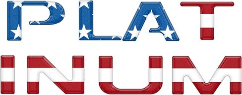 Tailgate Letter Inserts - Compatible with 2023-2024 Super Duty Platinum & 2025-2026 Platinum Plus in Saudi Arabia