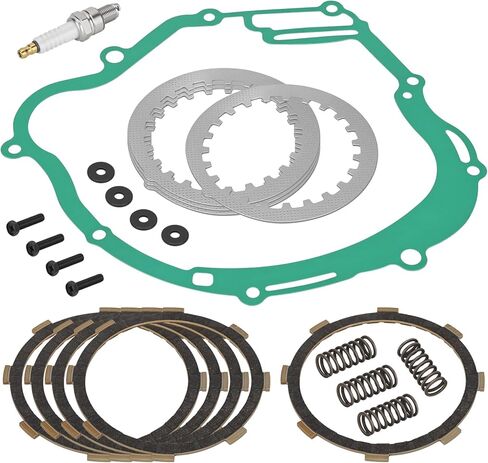 JAVIK مخلب الاحتكاك لوحات الربيع مجموعات ربط السيراميك الارضي لياماها TTR125 2000-2004 TTR125E 2003-2009 TTR125L 2000-2008 TTR125LE 2003-2023 O.E.M # 598-16321-01-00 1V1-16324-00-00 in Saudi Arabia