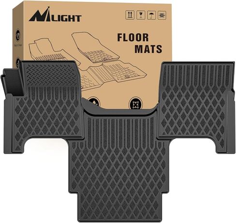 Nilight TPE Floor Mats for Volvo VNL 300 430 630 670 730 780 2004-2018 Volvo VT Models 2006-2010 All Weather Custom Fit Heavy Duty Floor Liners in Saudi Arabia