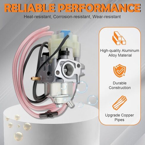 Huayi Carburetor for Predator 3500 Watts Inverter Generator 63584 Carb Compatible with Honda EU3000is Generator Parts Replace 16100-ZL0-D66 16100-Z0V-D12 16100-ZL0-D65 with Air Filter Gaskets in Saudi Arabia