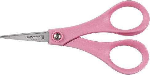 Fiskars 111102-1001 Performance Titanium Breast Cancer Awareness Scissors, 5-Inch in Saudi Arabia