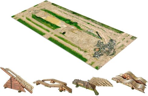Toyswd Starter KIT Carpet Circuit RC Crawler Park 1/24 1/18 in Saudi Arabia