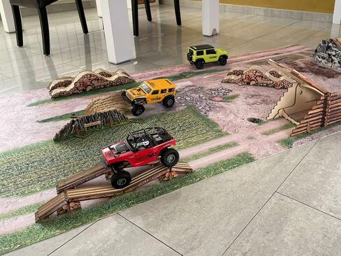 Toyswd Starter KIT Carpet Circuit RC Crawler Park 1/24 1/18 in Saudi Arabia