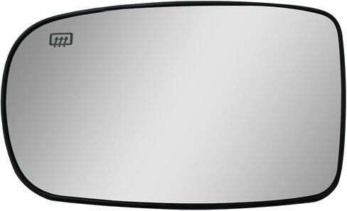Passenger Side Heated Mirror Glass Fits for Dodge Charger Chrysler 300 Chrysler 200 2011-2021 with Mounting Brackets Replace 68101146AA in Saudi Arabia