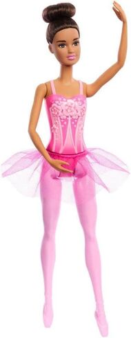Barbie Professions Ballet Ballerina Brunette - Mattel in Saudi Arabia