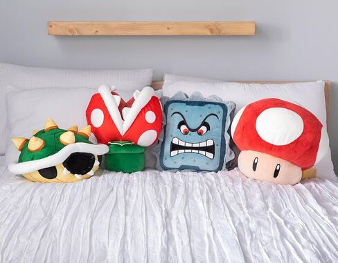 Club Mocchi- Mocchi - Nintendo Super Mario Plush, Collectible Squishy Goomba Plushies - 15 Inch in Kuwait