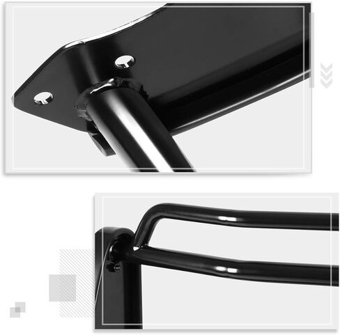 Compatible with Chevy Silverado 1500 2500 HD/3500 01-07 Bumper Brush Grille Guard Protector,Black in Saudi Arabia
