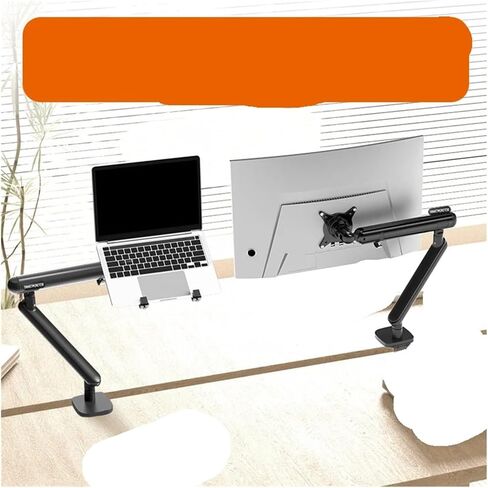 Gas Spring 17-38 Inch Desktop LED Monitor Stand Arm(A8B) in Saudi Arabia