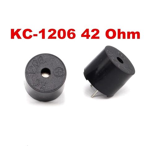 100PCS 12095 Integrated Passive electromagnetic Buzzer KC-1201 16R KC-1206 42R 12 * 9.5mm 1.5V Sounder Speaker Buzzers Alarm(KC-1206 42R) in Saudi Arabia