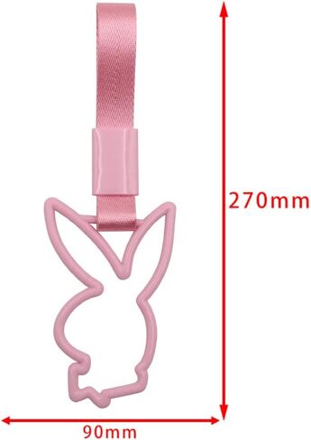 JDM TSURIKAWA BUNNY Pink Ring Subway Train Bus Handle Strap Charm Drift in Saudi Arabia