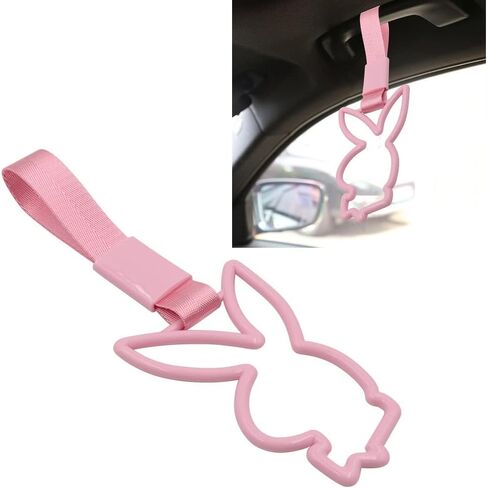 JDM TSURIKAWA BUNNY Pink Ring Subway Train Bus Handle Strap Charm Drift in Saudi Arabia