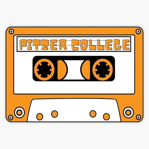 ملصق مغناطيسي MAGNET PITZER COLLEGE CASSETTE مقاس 5 بوصة in Kuwait