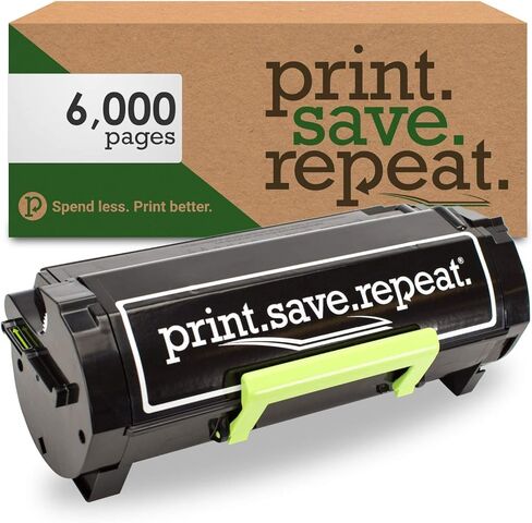 طباعة، حفظ، تكرار. خرطوشة حبر معاد تصنيعها عالية الإنتاجية من Lexmark B241H00 لطابعة الليزر B2442، B2546، B2650، MB2442، MB2546، MB2650 [6,000 صفحة] in Saudi Arabia