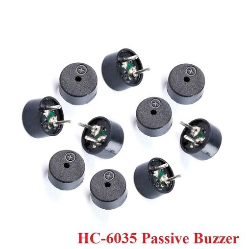 2PCS HC-6035 Mini Passive Buzzer HC6035 AC Buzzer 6X3.5 6 * 3.5 mm Passive Integrated Electromagnetic Speaker 1.5-3V in Saudi Arabia