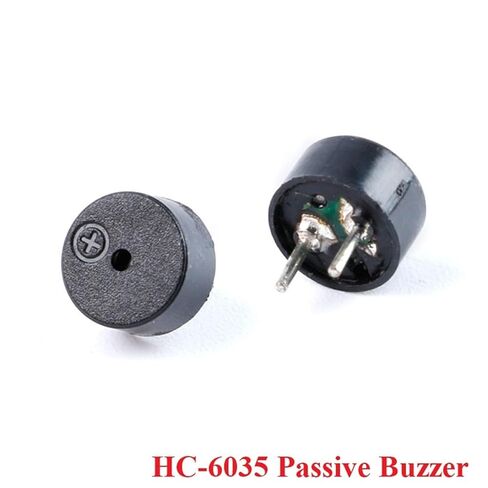 2PCS HC-6035 Mini Passive Buzzer HC6035 AC Buzzer 6X3.5 6 * 3.5 mm Passive Integrated Electromagnetic Speaker 1.5-3V in Saudi Arabia