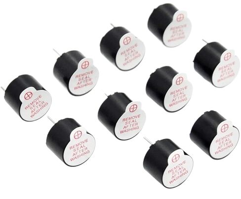 20pcs 3V 5V 12V Active Buzzer Magnetic Long Continous Beep Tone Alarm Ringer Active Piezo Buzzers(5V Division) in Saudi Arabia