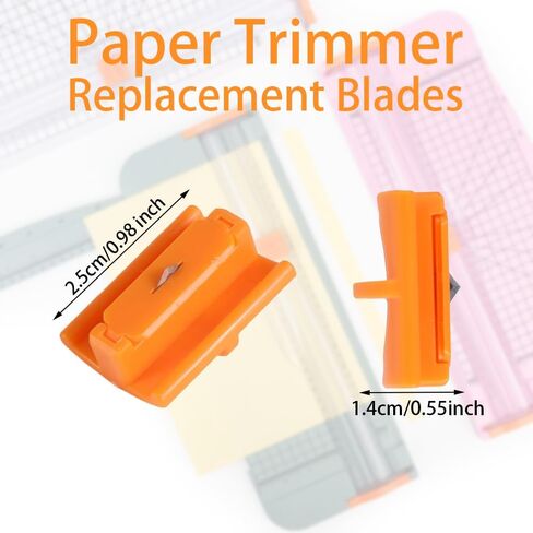 157400-1001 شفرات تشذيب الورق البديلة لشفرات تشذيب الورق Fiskars TripleTrack شفرات رفيعة المستوى، 12 بوصة نمط قطع الورق المحمول I Blade 1968701005 4Pack in Kuwait