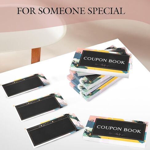 كتاب قسيمة فارغ - 30 قسيمة ملء فارغة لجميع المناسبات، كتاب قسيمة شخصي DIY، هدية عيد ميلاد ممتعة أو عيد الميلاد لصديقها وزوجته وزوجها وصديقتها المفضلة in Kuwait