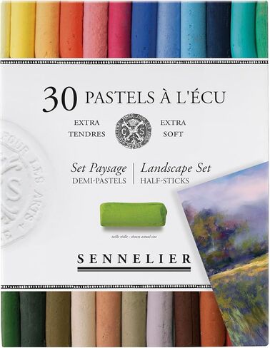 مجموعة نصف عصا من Savoir-Faire Sennelier Soft Pastels 40/Pkg-Portrait in Saudi Arabia