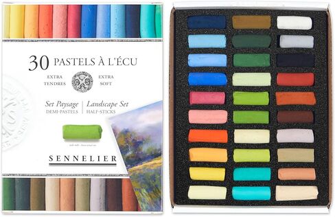 مجموعة نصف عصا من Savoir-Faire Sennelier Soft Pastels 40/Pkg-Portrait in Saudi Arabia
