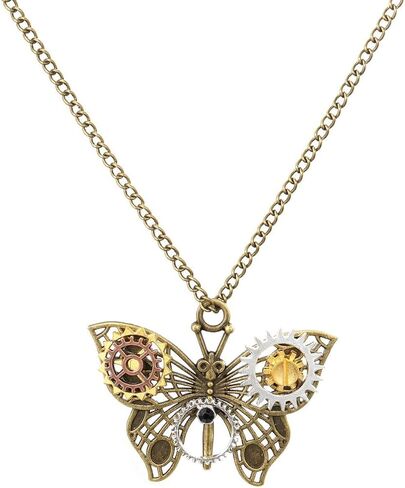 Dragonfly Steampunk Earrings Punk Gothic Steam Gear Dragonfly Dangle Earrings Ladies Halloween Jewelry Gifts in Saudi Arabia