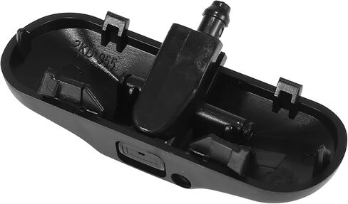 X AUTOHAUX 2 قطعة فوهات غسالة الزجاج الأمامي رذاذ طائرة اليسار أو اليمين 2KD955985 لشركة فولكس فاجن تيجوان MK1 2007-2015 لشركة فولكس فاجن جولف بلس 2005-2013 in Saudi Arabia