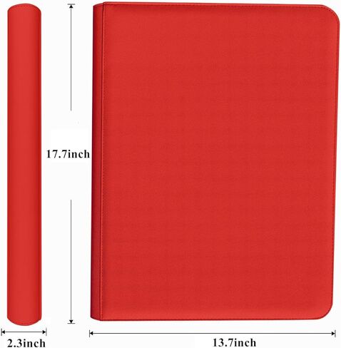9 Pockets Card Binder for Semi Rigid Card Holders, Ringless Card Binder Album Holds 360Pcs Hard Sleeves, Semi Card Holder Binder with Sleeves for PSA, BGS & Grading, CSG, Clear TCG Protector (Black) in Saudi Arabia