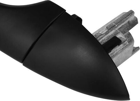 Auto Dynasty [Key Hole Model] Factory Style Front Outer Door Handle Compatible with BMW X5 2000-2006, Driver Left Side, Primered Black in Saudi Arabia