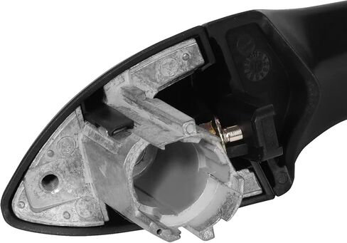 Auto Dynasty [Key Hole Model] Factory Style Front Outer Door Handle Compatible with BMW X5 2000-2006, Driver Left Side, Primered Black in Saudi Arabia