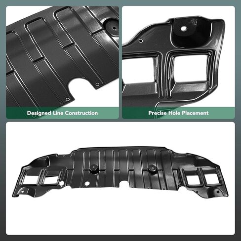 YHTAUTO Front Side Engine Splash Shield Compatible with Kia Forte/Forte Koup/Forte5 2014, Splash Guard Engine Case Guards in Saudi Arabia