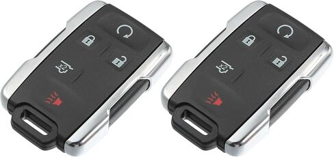 ACROPIX 315 MHz Key Fob Keyless Entry Remote Fit for Chevy Suburban Tahoe 2015-2020 for GMC Yukon 2015-2020 M3N-32337100 - Pack of 2 Black in Saudi Arabia