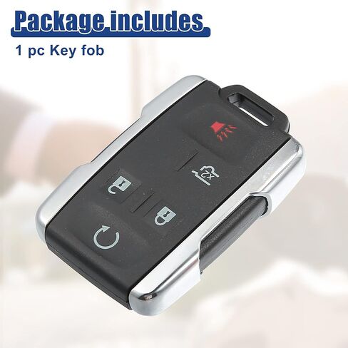 ACROPIX 315 MHz Key Fob Keyless Entry Remote Fit for Chevy Suburban Tahoe 2015-2020 for GMC Yukon 2015-2020 M3N-32337100 - Pack of 2 Black in Saudi Arabia