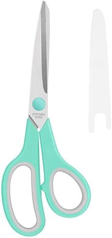 Generic 8.5" All-Purpose Scissors, 2-Pack, Ultra Sharp Stainless Steel Blades, Comfort-Grip, Ambidextrous, Pink in Saudi Arabia