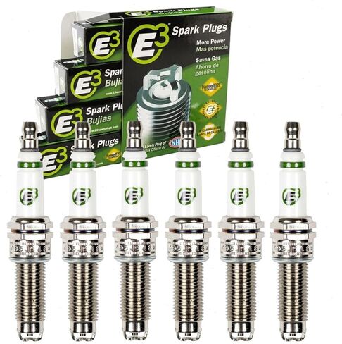 6 pc E3 Spark Plugs compatible with Jeep Grand Cherokee 3.6L V6 2011-2021 in Saudi Arabia