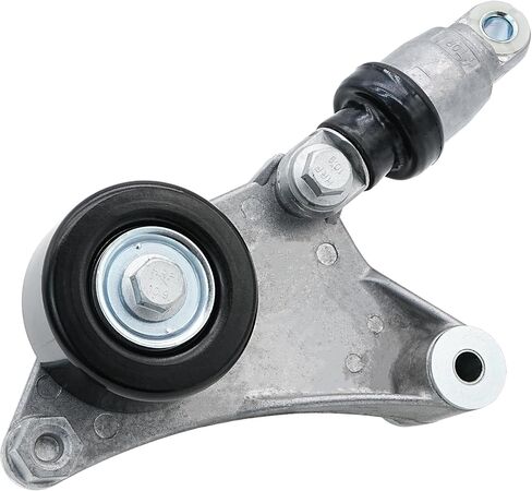 Belt Tensioner Assembly with Pulley Compatible with 2001-2005 Toyota RAV4, 2001-2007 Highlander, 2002-2006 Camry, 2005-2010 Scion tC, 2002-2006 Solara, Replaces# 166200W110, 1662028010 in Saudi Arabia