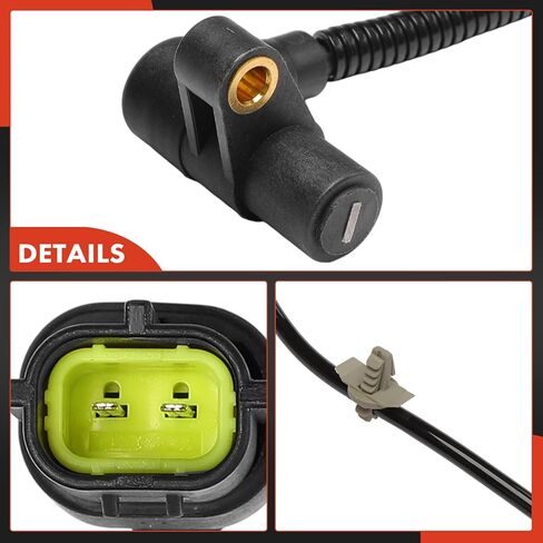 A-Premium 2PCS Front ABS Wheel Speed Sensor Compatible with Kia Models - Rio 2003 2004 2005 in Saudi Arabia