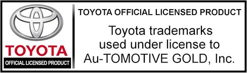 AU-TOMOTIVE GOLD Key Chain Fob Compatible with Toyota Logo - Premium Black Pearl Carabiner in Saudi Arabia