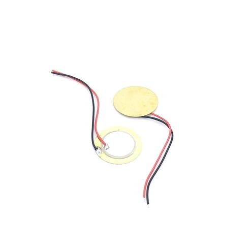 10Pcs Piezoelectric Piezo Ceramic Wafer Plate Dia 15mm for Buzzer Loudspeaker Sensor with Wire in Saudi Arabia