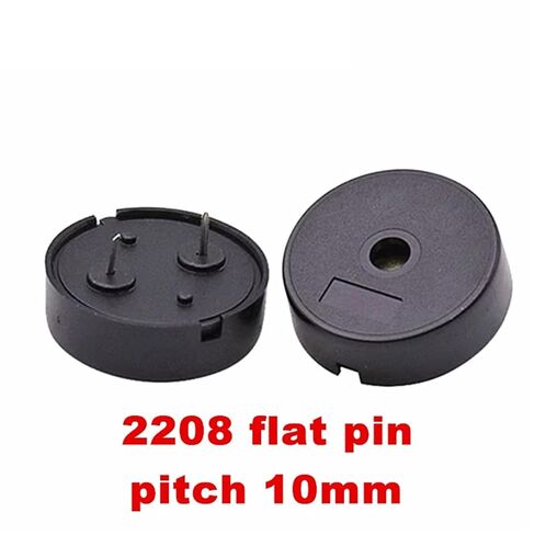 10pcs/lot 1255/1306/1407/1704/1707/2207/2208/2210 12 * 5.5mm 14 * 7mm 22 * 10mm Passive Buzzer Magnetic Anti-Lost Buzzer Loudspeaker(1404 Flat Needle) in Kuwait