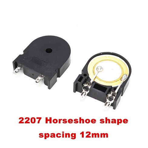 10pcs/lot 1255/1306/1407/1704/1707/2207/2208/2210 12 * 5.5mm 14 * 7mm 22 * 10mm Passive Buzzer Magnetic Anti-Lost Buzzer Loudspeaker(1404 Flat Needle) in Kuwait