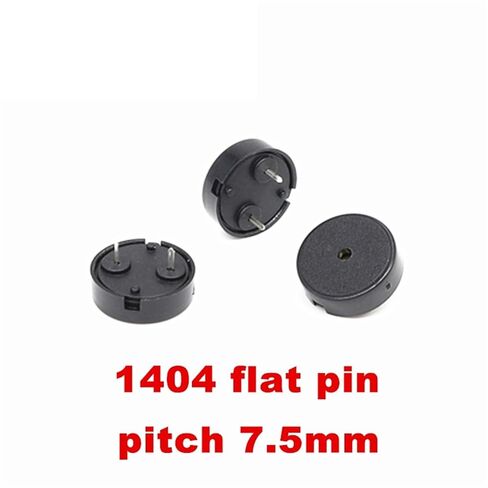10pcs/lot 1255/1306/1407/1704/1707/2207/2208/2210 12 * 5.5mm 14 * 7mm 22 * 10mm Passive Buzzer Magnetic Anti-Lost Buzzer Loudspeaker(1404 Flat Needle) in Kuwait