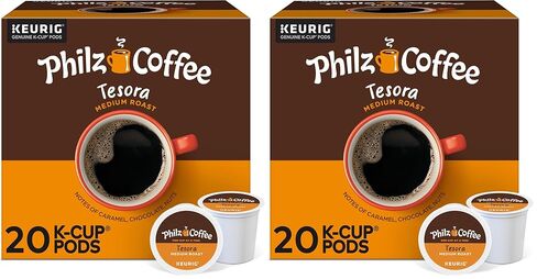 فيلز كوفي تيسورا K-Cup® كبسولة القهوة، خدمة واحدة Keurig® K-Cup® كبسولات، قهوة مشوية متوسطة، 10 قطع in Saudi Arabia