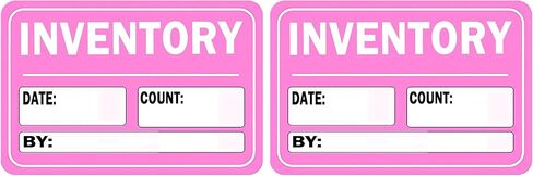 Inventory Warning Label Sticker, 2 x 3 Inch Inventory Organizer Stickers for Shipping, Handling, Packing and Moving (500 Labels) in Saudi Arabia