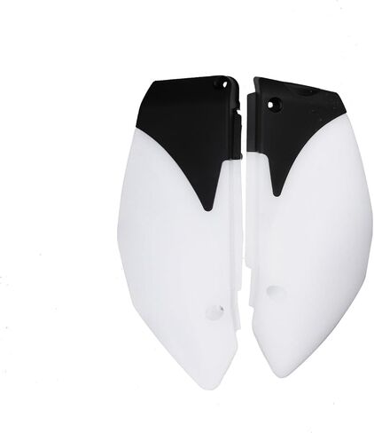 TTR110 Plastic Fender Fairing Kit with Metal Mounting Bracket for TTR110 TTR110E TTR 110 Pit Dirt Bike – ABS Fenders, Shrouds, Number Plate & Side Panels Body Plastics Replacement Set (White) in Saudi Arabia