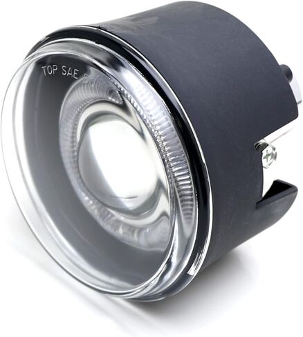 مصابيح الضباب بعدسة العرض iJDMTOY مع حلقات هالة LED متوافقة مع دودج دورانجو داكوتا، أسبن 300C، كومباس جراند شيروكي، ميتسوبيشي رايدر in Saudi Arabia