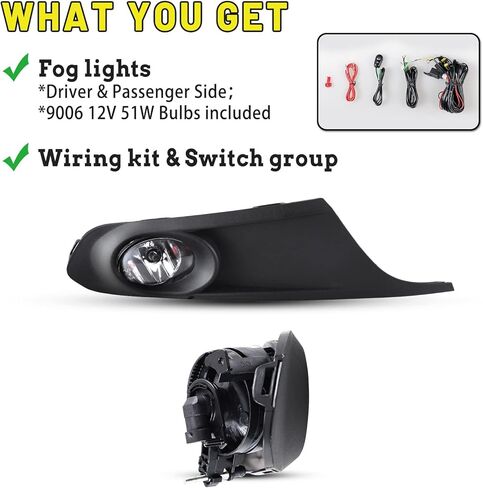 Fog Lights compatible for Volkswagen Jetta 2011 2012 2013 2014 VW Lamps Assembly Driver Passenger Replacement in Saudi Arabia