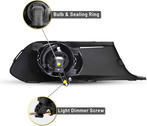 Fog Lights compatible for Volkswagen Jetta 2011 2012 2013 2014 VW Lamps Assembly Driver Passenger Replacement in Saudi Arabia