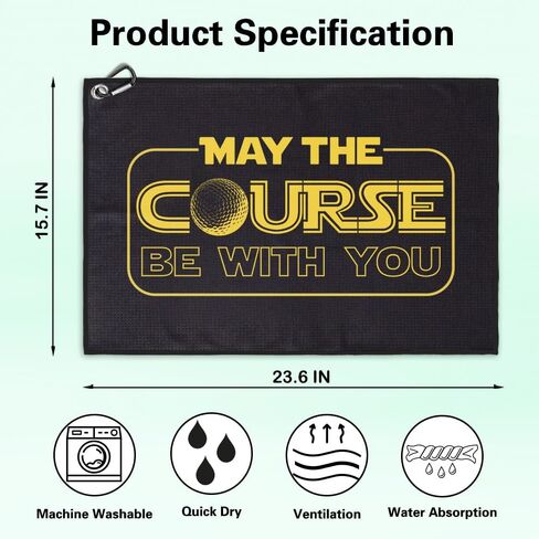 I was One Under Today Funny Printed Microfiber Golf Towel with Clip, Golf Gifts for Golf Fan Dad Mom Grandpa, Golfer Father's Day Birthday Gifts, Golf Accessories for Men Women Him Boyfriend in Saudi Arabia