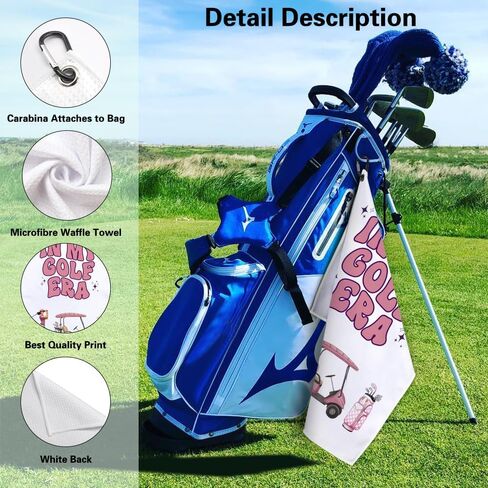 I was One Under Today Funny Printed Microfiber Golf Towel with Clip, Golf Gifts for Golf Fan Dad Mom Grandpa, Golfer Father's Day Birthday Gifts, Golf Accessories for Men Women Him Boyfriend in Saudi Arabia